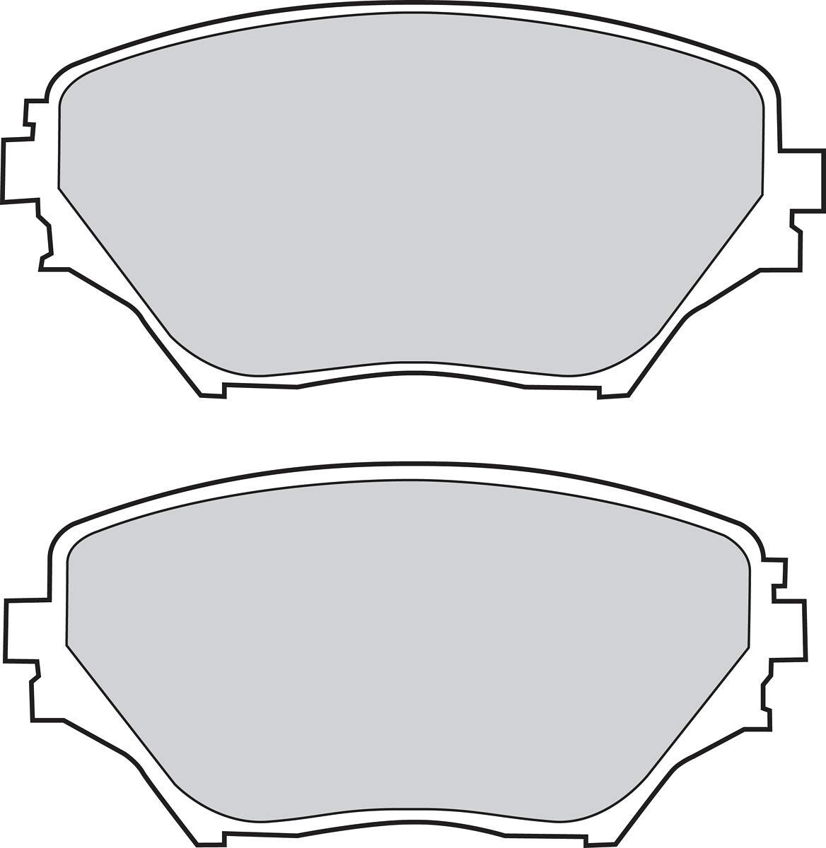 Jeu de 4 plaquettes de frein VALEO ref. 302033